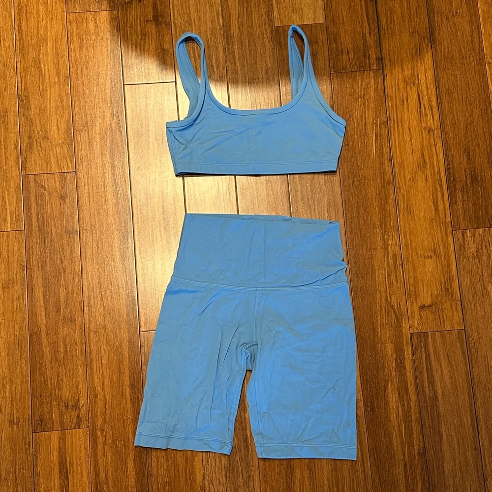 Aritzia TNA Butter Leggings bra biker shorts